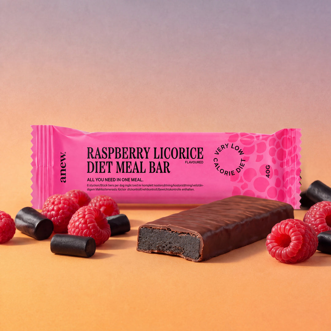 Anew VLCD-bar Raspberry Licorice