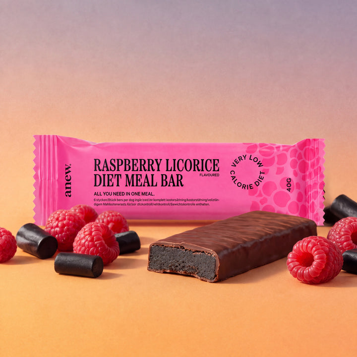 Anew VLCD-bar Raspberry Licorice